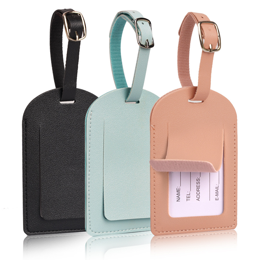 Travel Accessories List - Etichette per Bagagli in Pelle PU