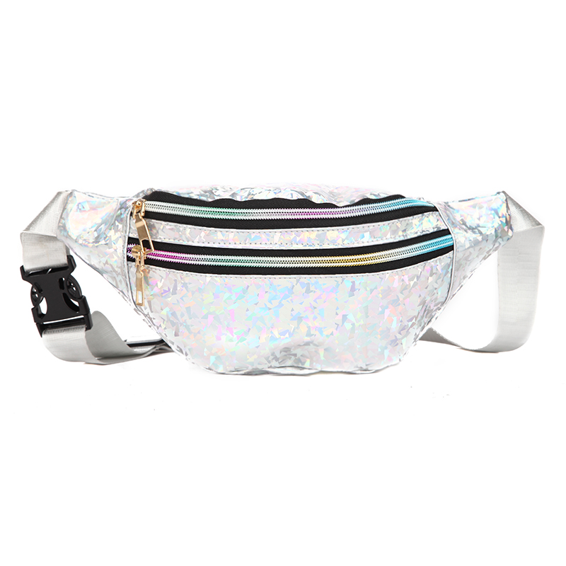 Travel Ziplock Bags - 1PC New Holographic marsupio ologramma marsupio