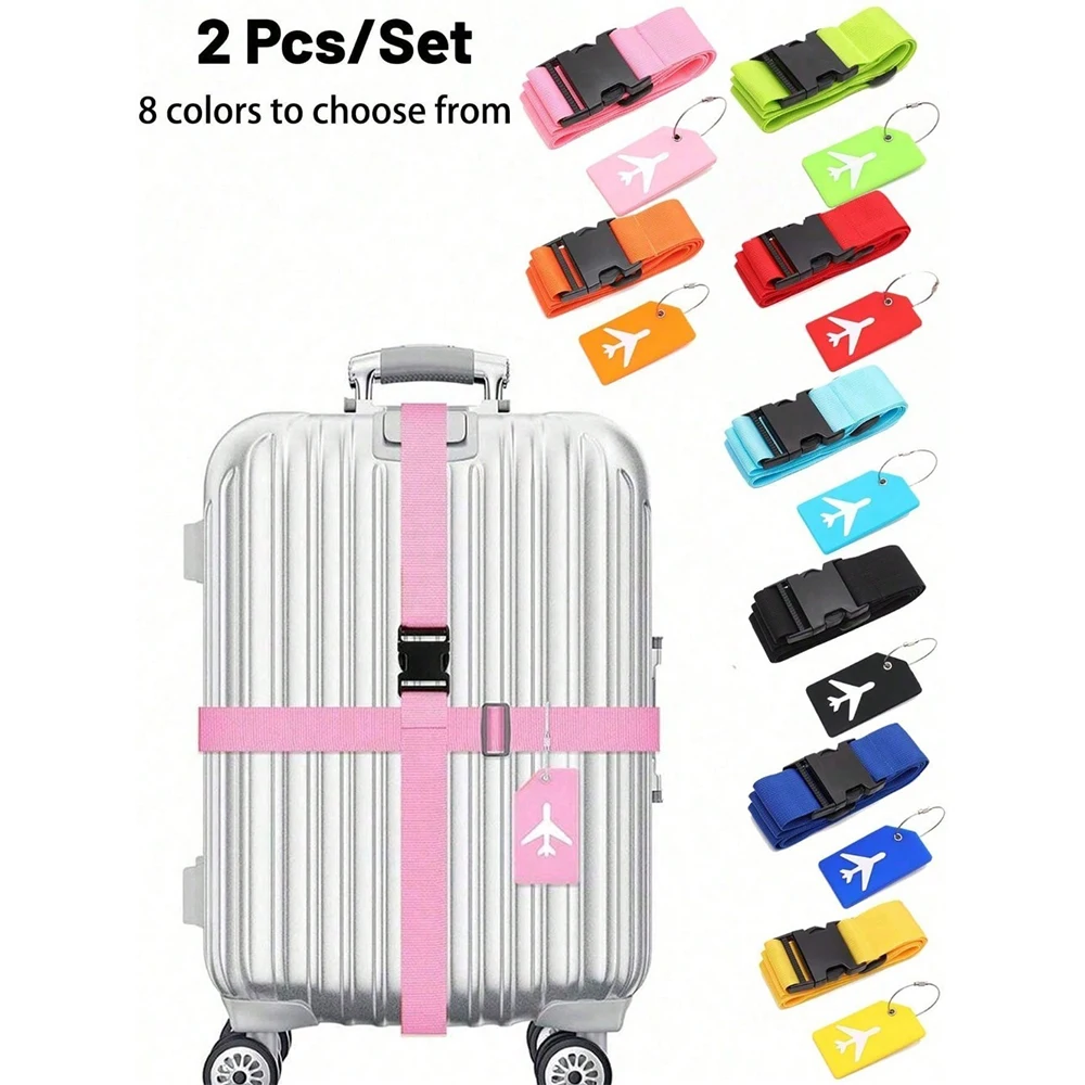 Travel Accessories List - Set di cinghie per bagagli con