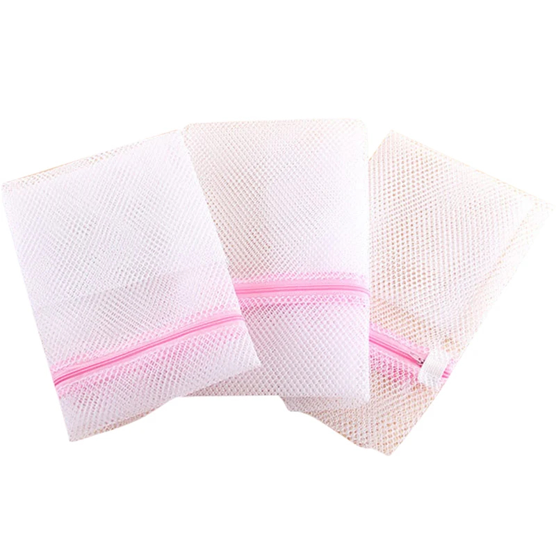 Reusable Zip Bag - Sacchi per bucato con cerniera in