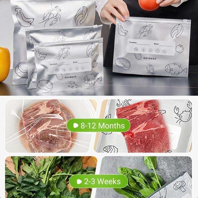 Set di 90 Sacchetti Riutilizza - Reusable Zip Bag recensione e prezzo