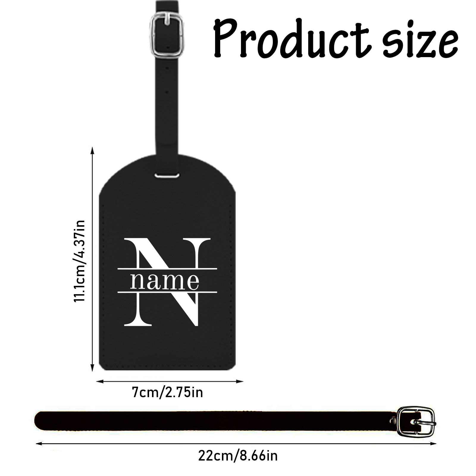 1 pezzo, etichette per bagagli - Travel Accessories Logo recensione e prezzo