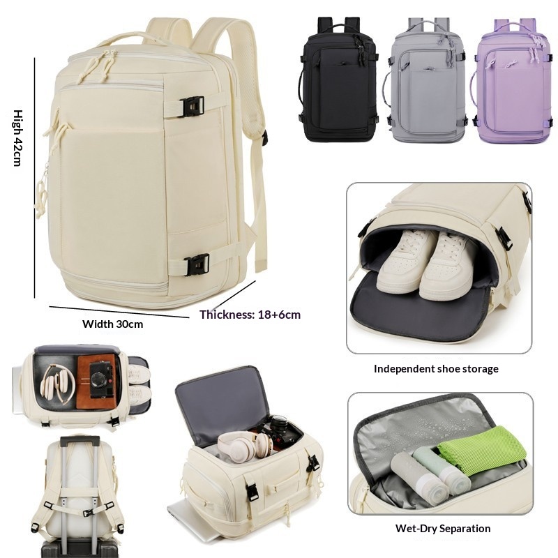 Zaino da Viaggio Grande Capaci - Travel Accessories Logo recensione e prezzo