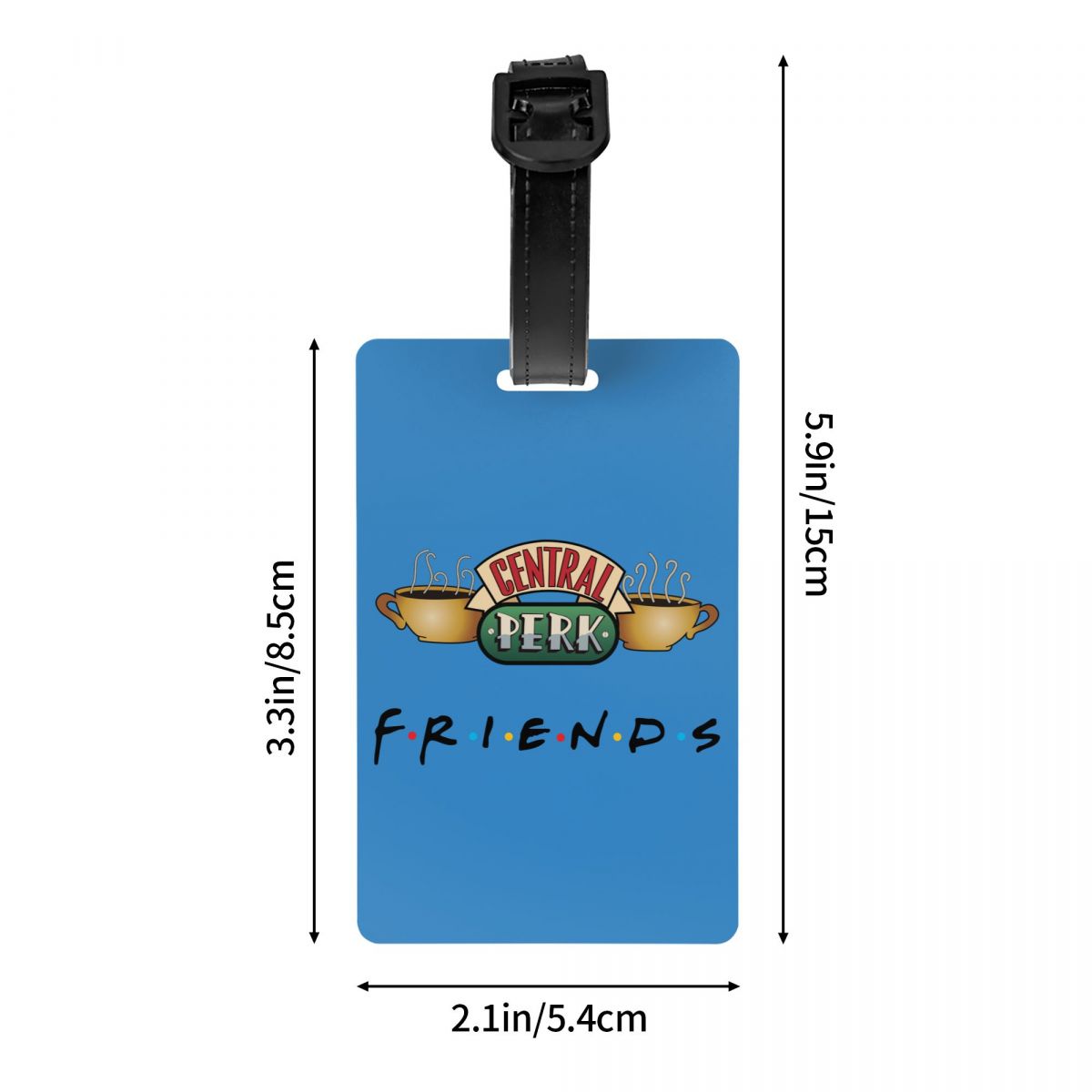 Etichette per bagagli Friends  - Travel Accessories List recensione e prezzo