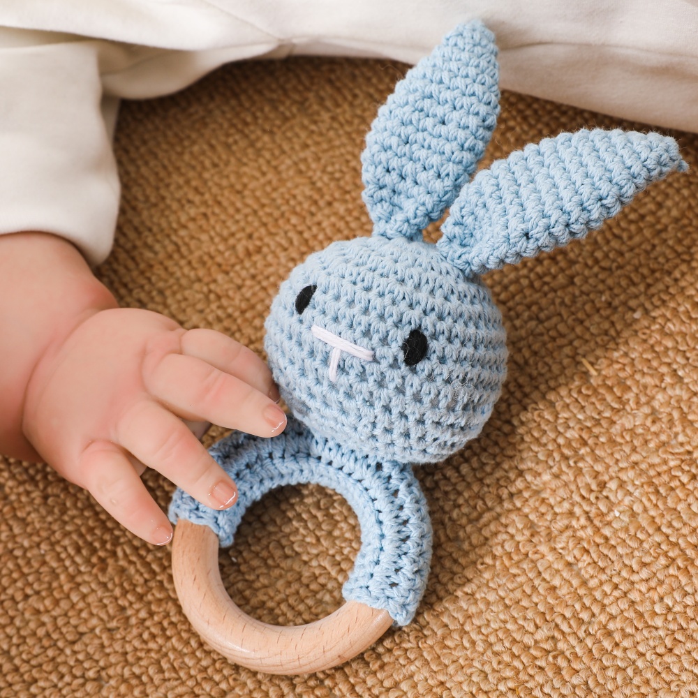 Sonaglio in legno per neonati, - Travel Accessories For 1 Year Old recensione e prezzo
