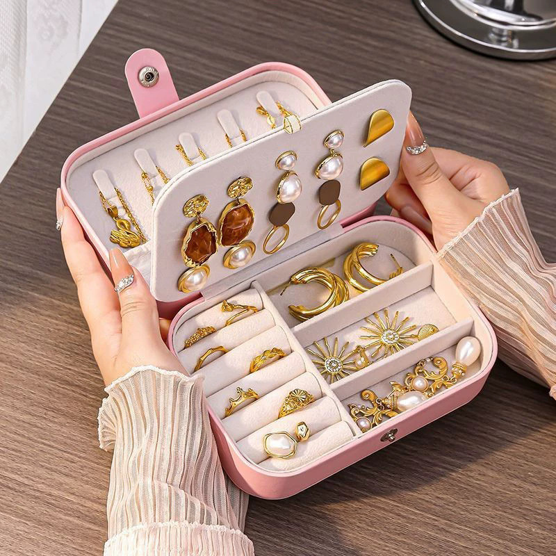 Scatola portagioie portatile a - Accessories Travel Jewelry Box recensione e prezzo