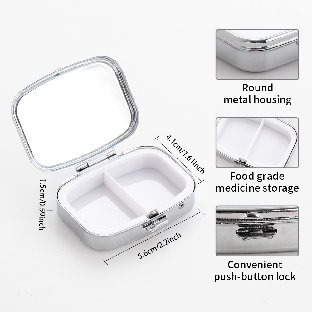 1 Scatola Quadrata in Metallo  - Accessories Travel Jewelry Box recensione e prezzo