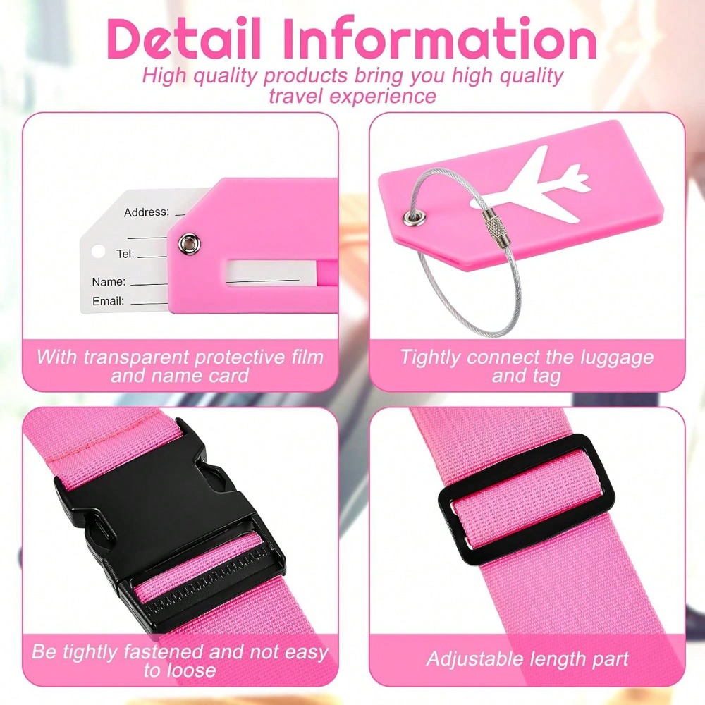 Set di cinghie per bagagli con - Travel Accessories List recensione e prezzo