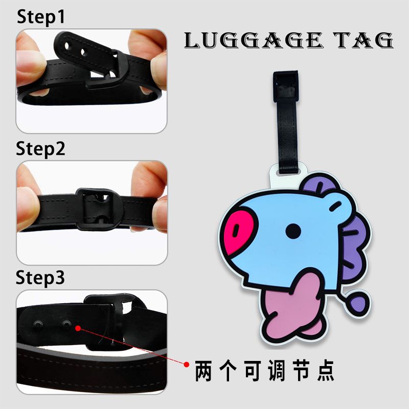 Portachiavi BT21 a forma di ca - Travel Accessories List recensione e prezzo