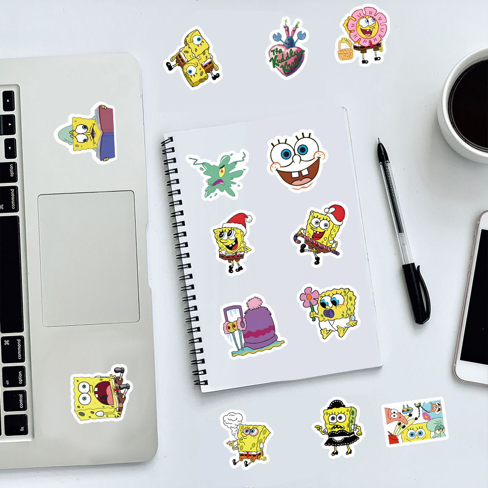 100 Pezzi Adesivi Kawaii Spong - Sticker Luggage Decorative recensione e prezzo