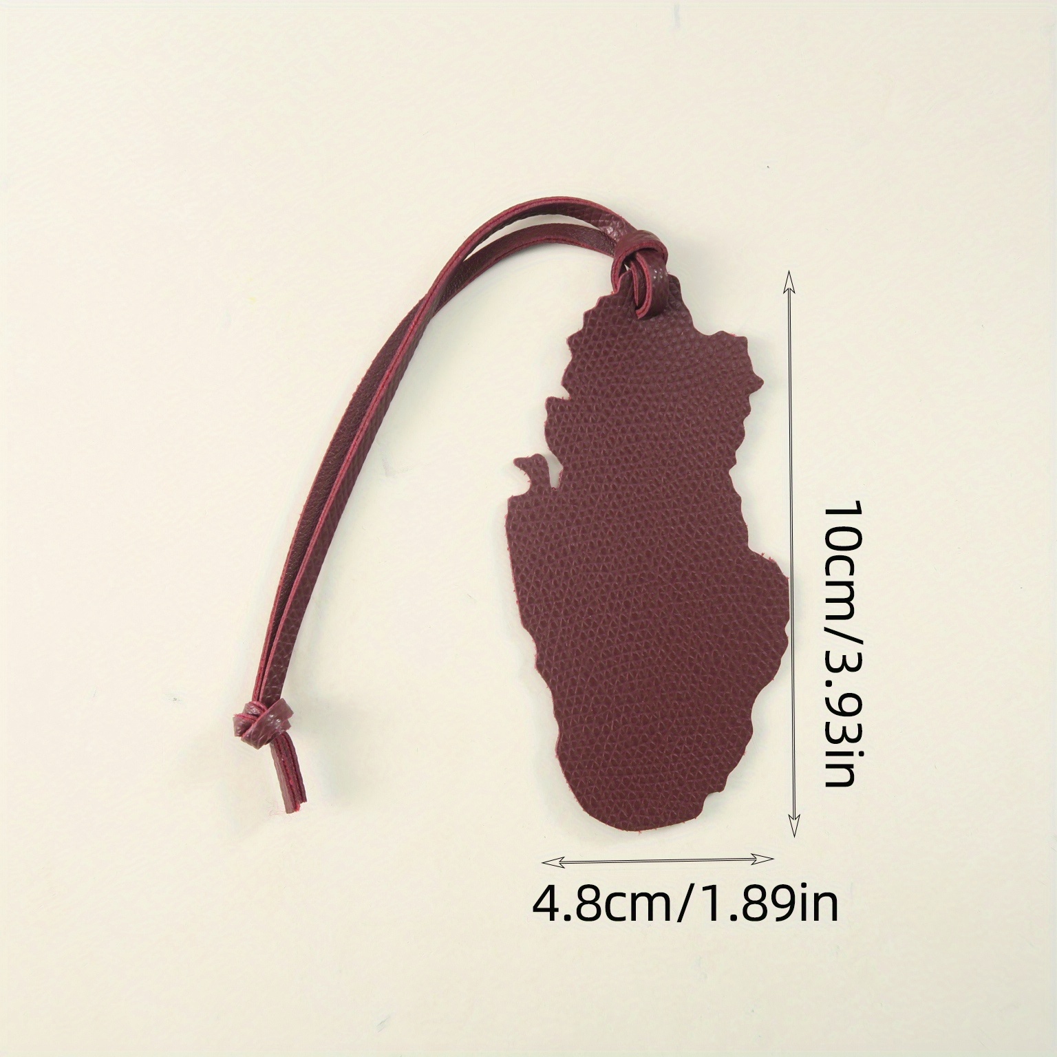 Ciondolo in pelle PU con mappa - Travel Accessories Qatar recensione e prezzo