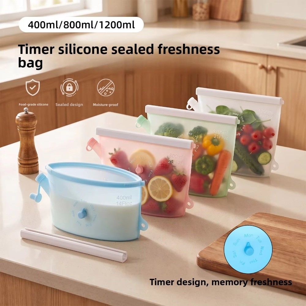 Sacchetto in Silicone per la C - Reusable Zip Bag recensione e prezzo