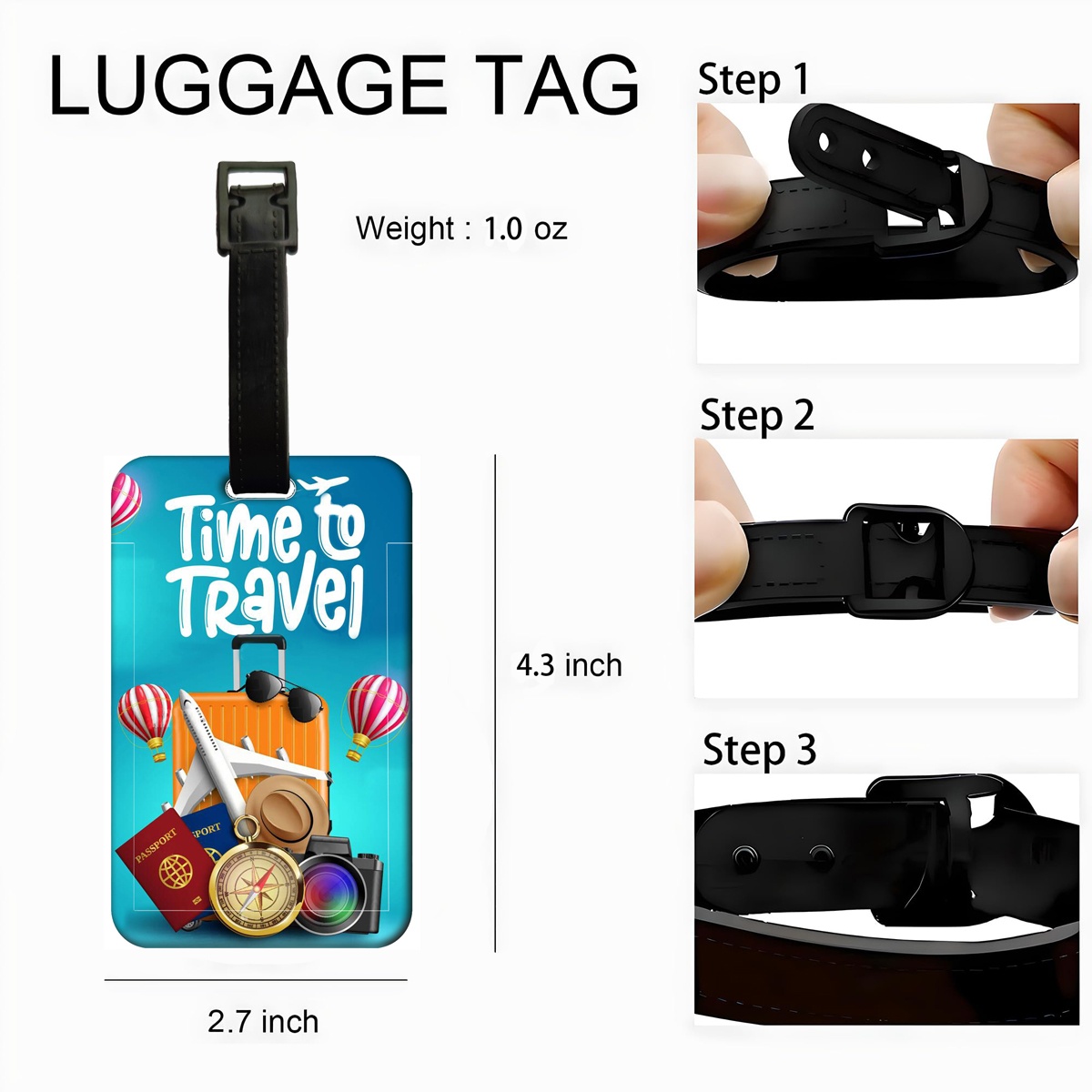 Etichetta per Bagagli da Viagg - Travel Accessories List recensione e prezzo